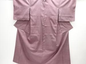 未使用品　小格子織り出し本場大島紬着物